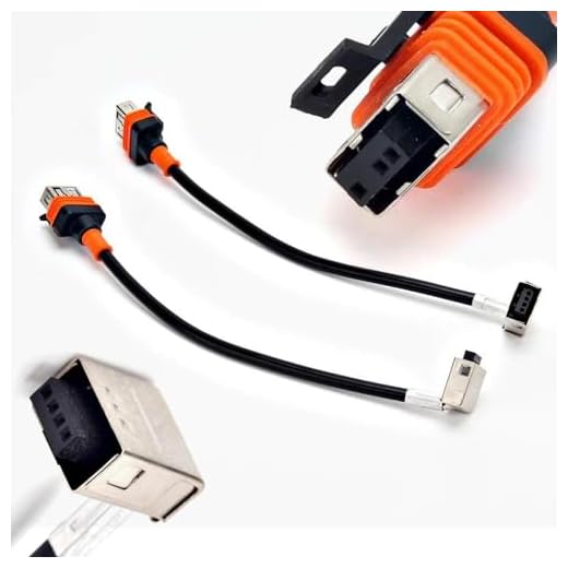 iJDMTOY (2) D1S D1R Xenon Light Bulbs Replacement Power Cords Cables Compatible With OEM D1 Xenon Ballast Units