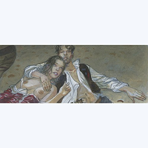 Affiche Gibrat Matteo signé 30X60 Cm poster art bande dessinée de collection
