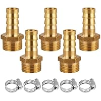 10 Mm Schlauch-Widerhaken-Endstück – 3/8 BSP Innengewinde, Messing, Gerade, Verbinder Fitting