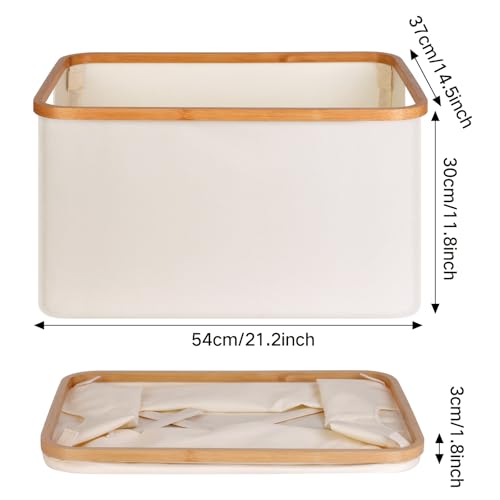 Laundry baskets efluky 60L pour éliminer le désordre chez soi - 3