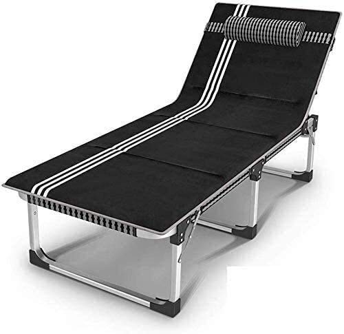 Transat de jardin inclinable pour vos moments de détente au camping