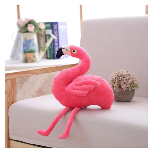 KUKUShining Flamingo Plüsch Spielzeug, weiches und niedliches Kuscheltier perfekt for Kinderzimmer Flamingo Thema Geschenke zur Babyparty(40cm/15.7in)