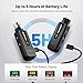 Melonare Plug on UHF 900MHz XLR Wireless Microphone Adapter, XLR Wireless Audio Transmitter & Receiver System, 164ft Range, +48V Phantom Power for Mic, Audio Mixer and PA Setup (MX-1)