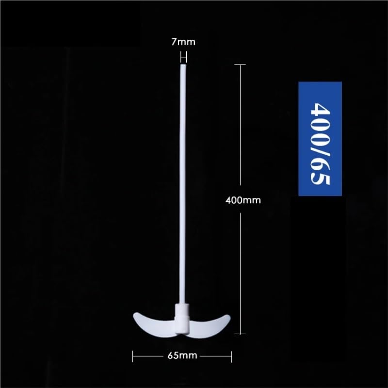 Agitador de varilla de PTFE Varilla agitadora de PTFE, resistente a la corrosión por ácidos y álcalis, consumibles de laboratorio, 400-700x55-175 mm(400mmx85mm)