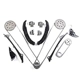 AUCERAMIC TK10880 Timing Chain Kit for Hyundai Azera 2006-2011, Hyundai Santa Fe 2007-2012, Hyundai Sonata 2006-2010, Kia Sorento 2007-2013, Kia Sedona 2006-2012 3.3L 3.5L 3.8L