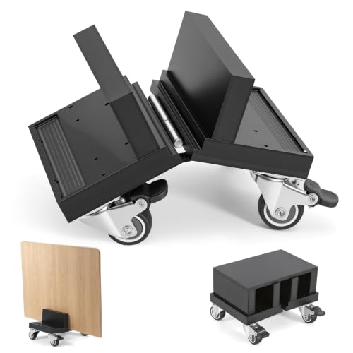 Image of remodel Panel Dolly Carrier Door Dolly Cart, Adjustable Drywall Mover with Wheels, Portable Sheet Glass and Door Transport Roller Multi Use Dollies, Patented Design