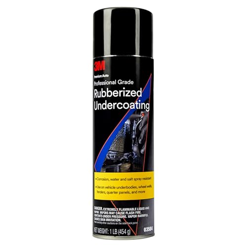 3M 3584 Professional Grade Rubberized Undercoating 6 16oz Cans