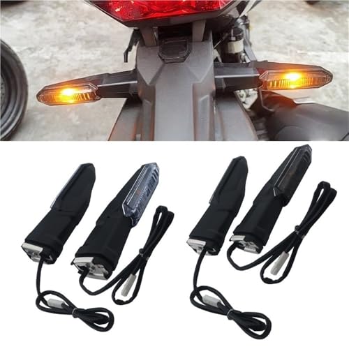 Intermitentes de moto para 1000 y X250 luces de señal de giro delanteras 2