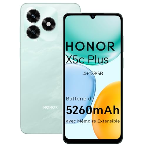 HONOR X5c Plus Smartphone 4+128GB, 6.74" 90Hz, 50MP, 5260mAh