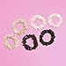Gimme Beauty Slim Satin Hair Scrunchies - Soft, No-Breakage Scrunchies - Perfect for Fine Hair & Bedtime Wear - Firm Hold & Gentle, Crease-Free Accessories for Women - Neutral Colors, 6 Pack