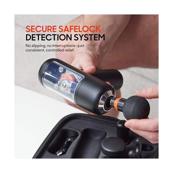 Sharper Image Powerboost Circuit Premium Deep Tissue Percussion Massage Gun - Image 3