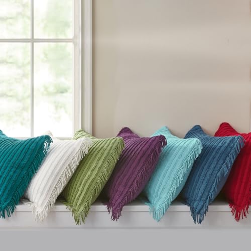 Image of BrylaneHome Chenille 100% Cotton Sham - King, Yellow