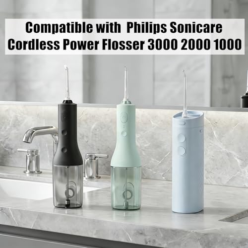 Compatible with Philips Sonicare Cordless Power Flosser 3000 2000 1000 Charger,Replacement Charger Fit for Phillips Sonicare Cordless Power Flosser 3000,White,40 Inch