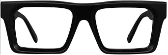 Thick Square Blue Tortoiseshell Reading Glasses, Acetate Frame Blue Light Blocking Computer Readers for Women Men