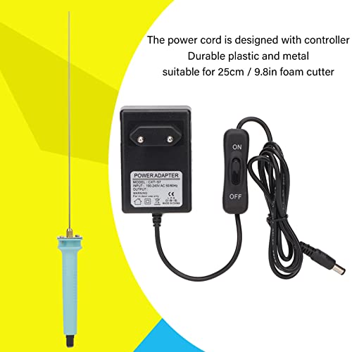 Adaptador de Energia, 100-240V 9V 2A Modem Adaptador de Energia de Plástico e Metal (Plugue UE)