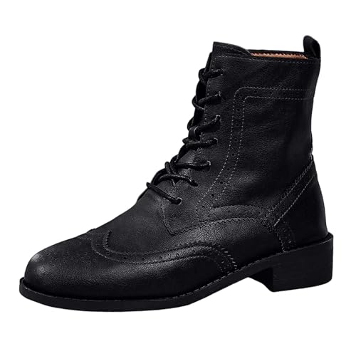 Bottines d'automne pour femme style vintage idéal pour la ville