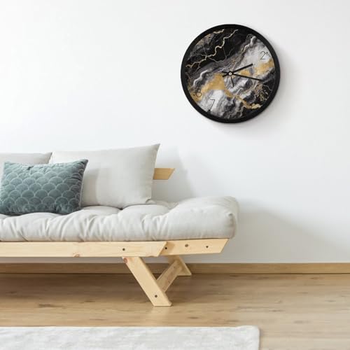 Horloge murale à piles facile à lire pour toute la famille - 5