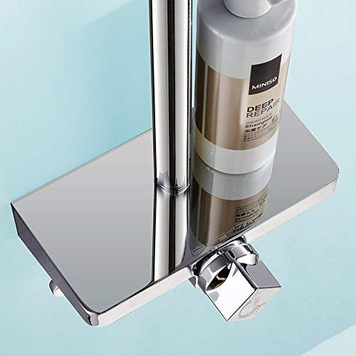 Ensemble de douche en cuivre vert frais rétro chic pour bain