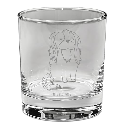 Bild: Mr. & Mrs. Panda Tumbler Hund Cavalier King Charles Spaniel - Geschenk, Whisky, Whiskeyglas, Cockerspaniel, Spr�che, Whiskyglas, Schlappohren, Glas, Spruch, Old Fashioned f�r 24,95 EUR bei amazon.de