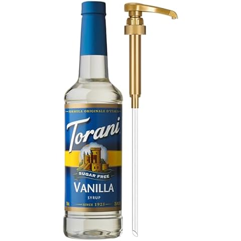 Torani Sugar Free Vanilla Syrup Cover
