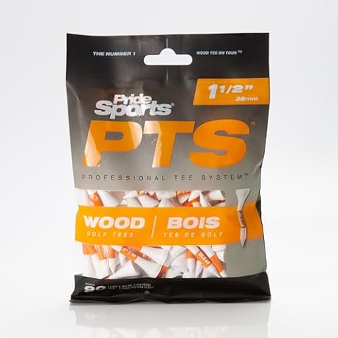 PTS Men's Wooden Pride Professional Golf Tees Cover