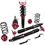 Coilover Suspensions Shock Struts Kits Assembly SCITOO Full Set Shocks Struts Kits fit for 2004 2005 2006 2007 2008 2009 2010 2011 2012 2013 for Mazda 3