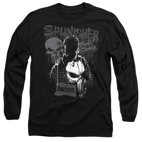 T-Shirt Daredevil Born Again Punisher Graffiti : Style Confortable Contre la Banalité