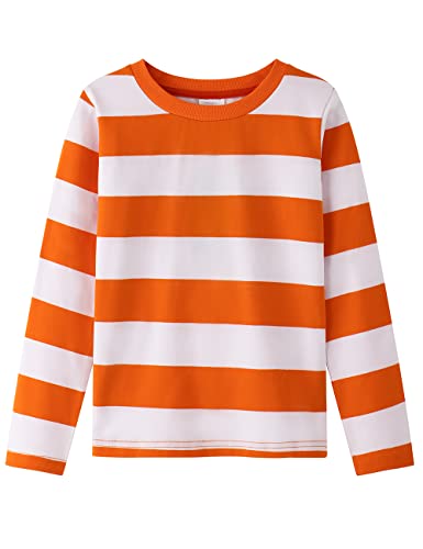Amazon.com: Spring&Gege Boys' Long Sleeve Striped T-Shirt Cotton