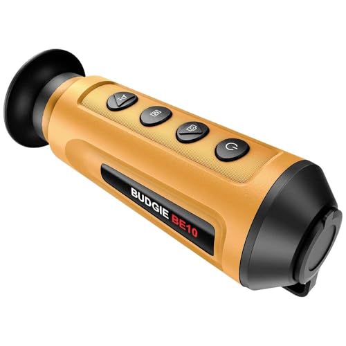 HIKMICRO Budgie BE10 - Cámara termomonocular para detección de Personas y Animales, observación con Memoria de 8 GB, Punto de Acceso Wi-Fi