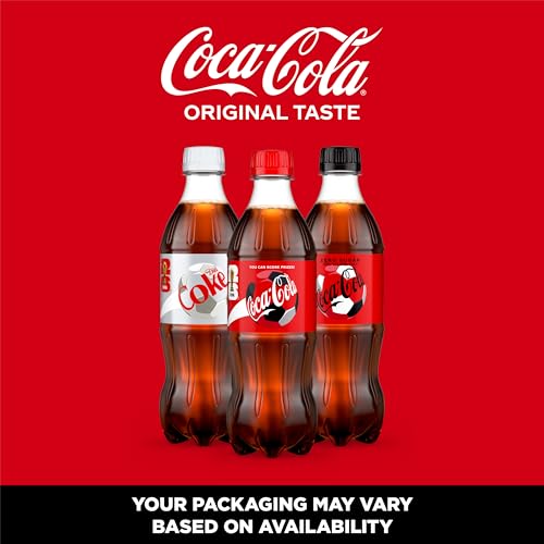 Coca-Cola Soda Soft Drink, 16.9 fl oz, 6 Pack