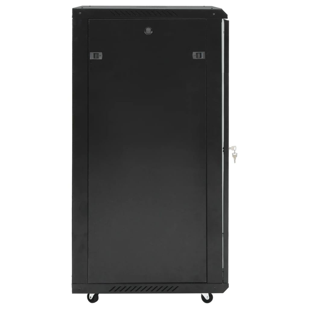 vidaXL Armoire réseau 22U avec Pieds pivotants 19" IP20 60 x 60 x 120 cm
