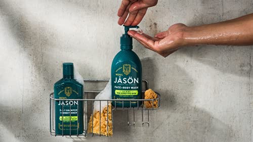Jāsön Men's Calming 2-In-1 Face & Body Wash, 16 Oz #TOP3