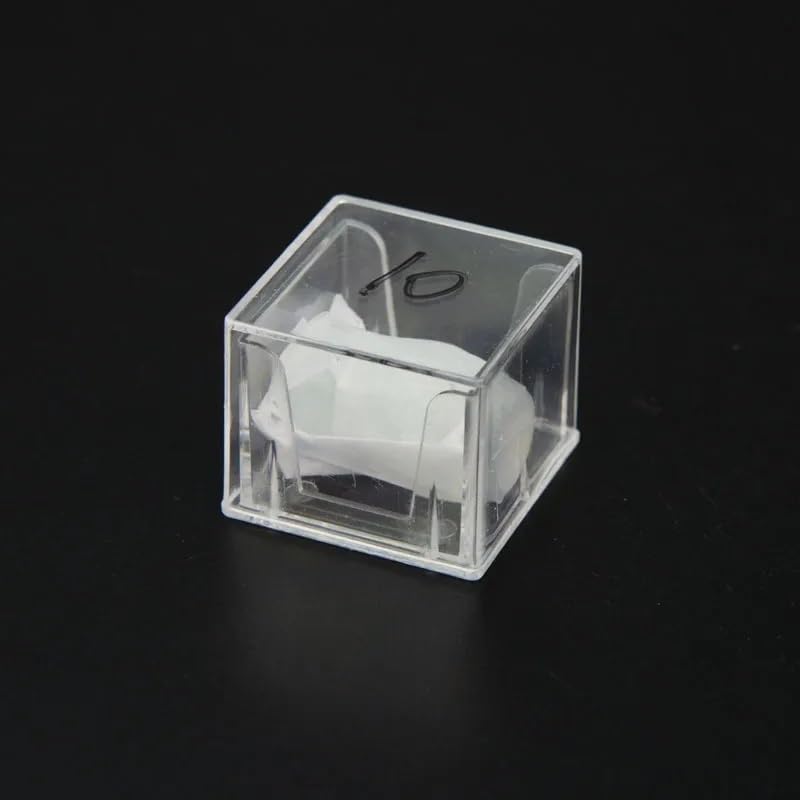 Microscope 100pcs 10mm Diameter Round Microscope Slide Cover Slips