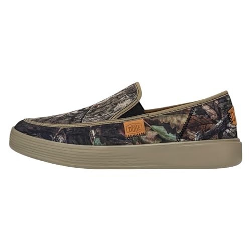 Zapatillas sin cordones para hombre Hey Dude Sunapee con estampado de camuflaje Mossy Oak