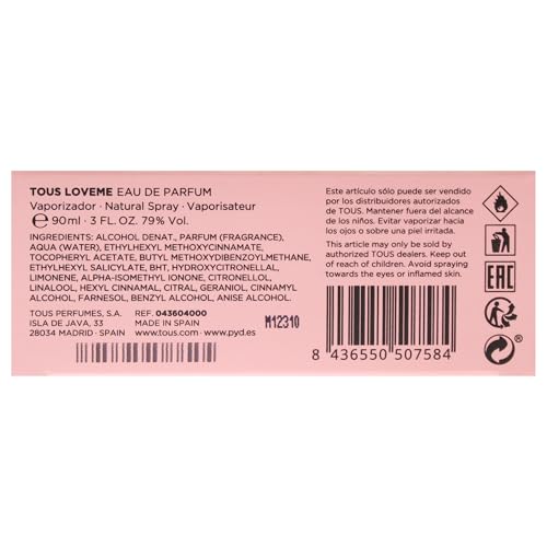 Tous Love Me by Tous for Women - 3 oz EDP Spray