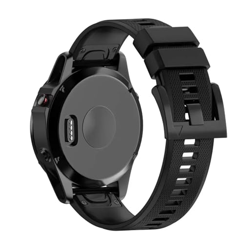 Sangle silicone montre connectée Garmin Fenix 7 et 7X sangle de remplacement 22mm