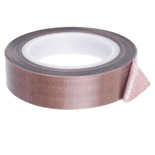 GXF Teflon Tape, 3/4 INCH 30 FT Fabric PTFE Tape for Hand or Vacuum Impulse Sealer Machine, PTFE Coated Adhesive Tape for FoodSaver Seal A Meal Weston etc.