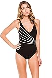 Gottex Women's Lady Like Luxe Surplice One-Piece Swimsuit
