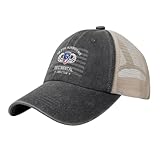 187th Airborne Rakkasans Cowboy Hat Trucker Mesh Baseball Cap: Comfortable & Sturdy Headwear for Outdoor Black18