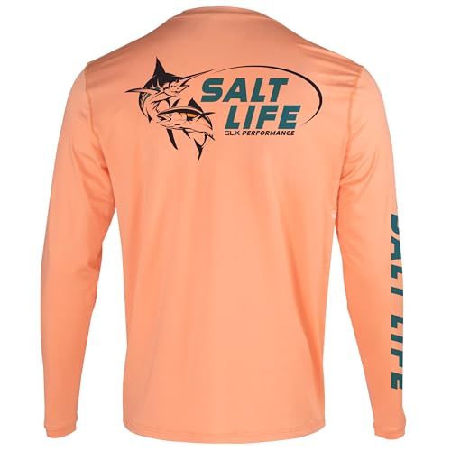 SALT LIFE Pull Long À Manches Longues Performance UV Pocket
