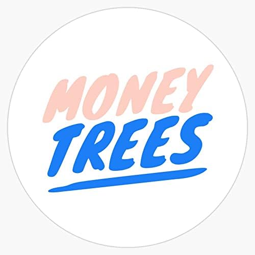 Money Trees Glossy Bumper Sticker Vinyl Decal 5"