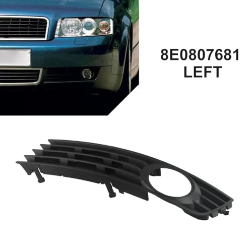 Grille antibrouillard plastique renforcé ajustement précis 8E0807681 A4 B6 - 2