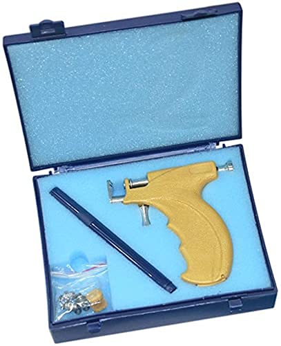 Bella Faccia Stainless Steel Professional Saloon Piercing Gun Tool Kit with 2, 3, 4 & 5mm Stud Holders (Beige) (B09821B6ZF) Amazon Price History, Amazon Price Tracker