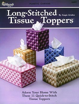 Long-Stitched Tissue Toppers (Plastic Canvas)