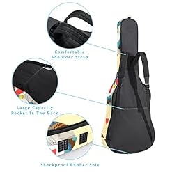 Hondank Étui rembourré pour guitare acoustique classique Motif ballerines panda, Multicolore 05, 42.9×16.9×4.7 in… - Les Beatles, Paul McCartney, John Lennon, RIngo Starr, George Harrison Hondank Étui rembourré pour guitare acoustique classique Motif ballerines panda, Multicolore 05, 42.9x16.9x4.7 in… – Image 3