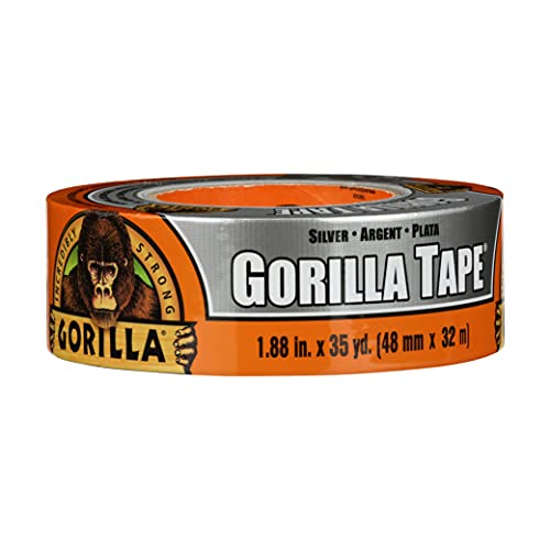 Gorilla Tape, Silver Duct Tape, 1.88" X 35 Yd, Silver, (Pack Of 1) #TOP3