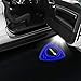 KYPSZQPSH LED Door Courtesy Light 2pcs RX-8 Ghost Shadow Light Door Light Fit For CX-9 RX-8 Car Styling(Blue RX-8)