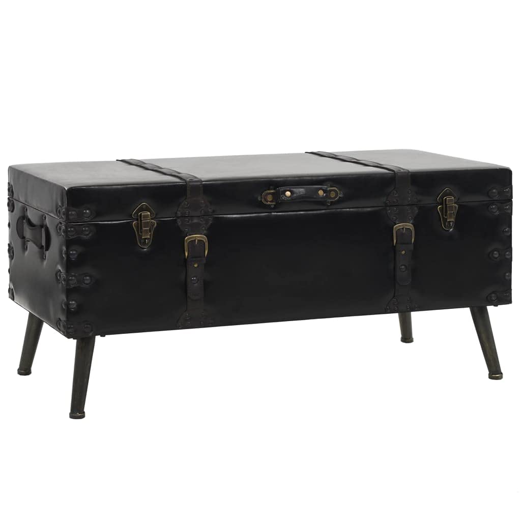 Stolik kawowy z płyty MDF i stali, 102 x 51 x 48 cm, stolik do salonu, stolik pomocniczy, stolik kawowy, stolik pod telefon, stolik nocny, do salonu, sypialni