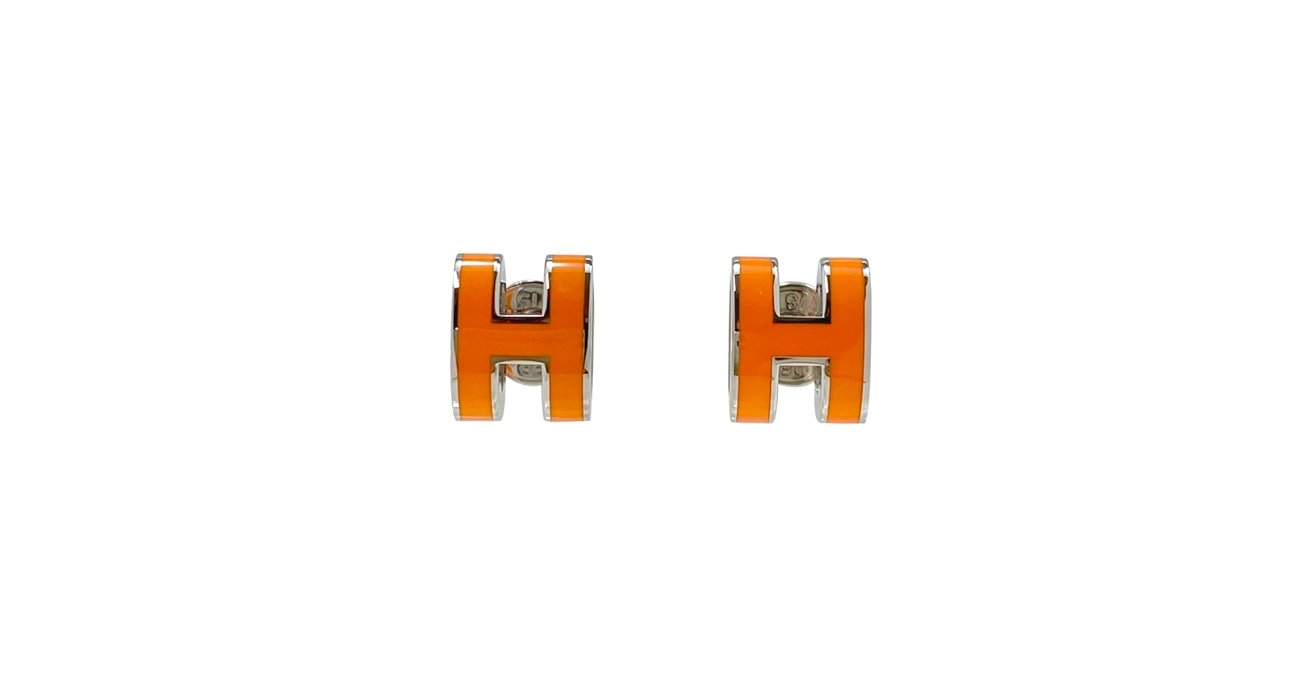 極美品 エルメスH字型シルバーピアスと収納袋 極美品 エルメスH字型シルバーピアスと収納袋 - メルカリ