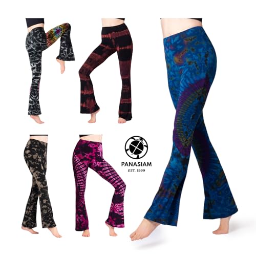 Leggings Flare para Mujeres PANASIAM con Estampado Batik Original 6